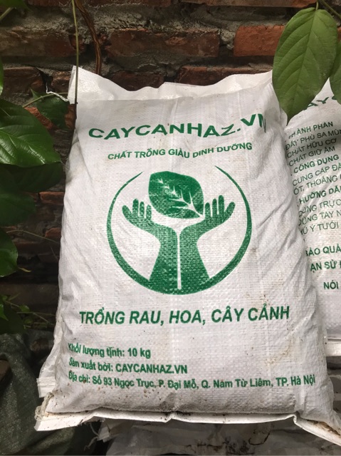 Đất trồng cây trồng hoa đóng bao