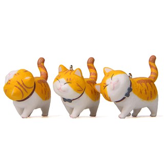 Móc Khóa Hình Mèo Mập Mạp Dễ Thương