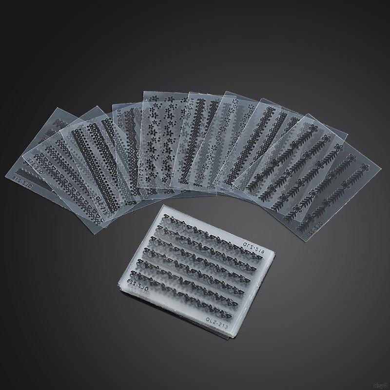 Set 30 Tấm Sticker 3D Dán Móng Nghệ Thuật