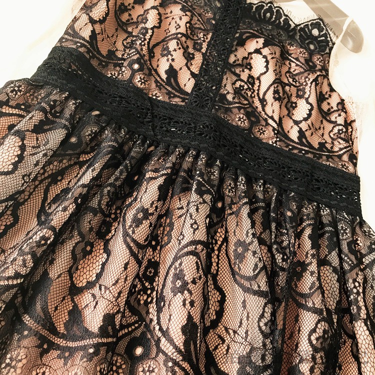 Đầm dáng xòe nữ tay dài midi Emilyshop