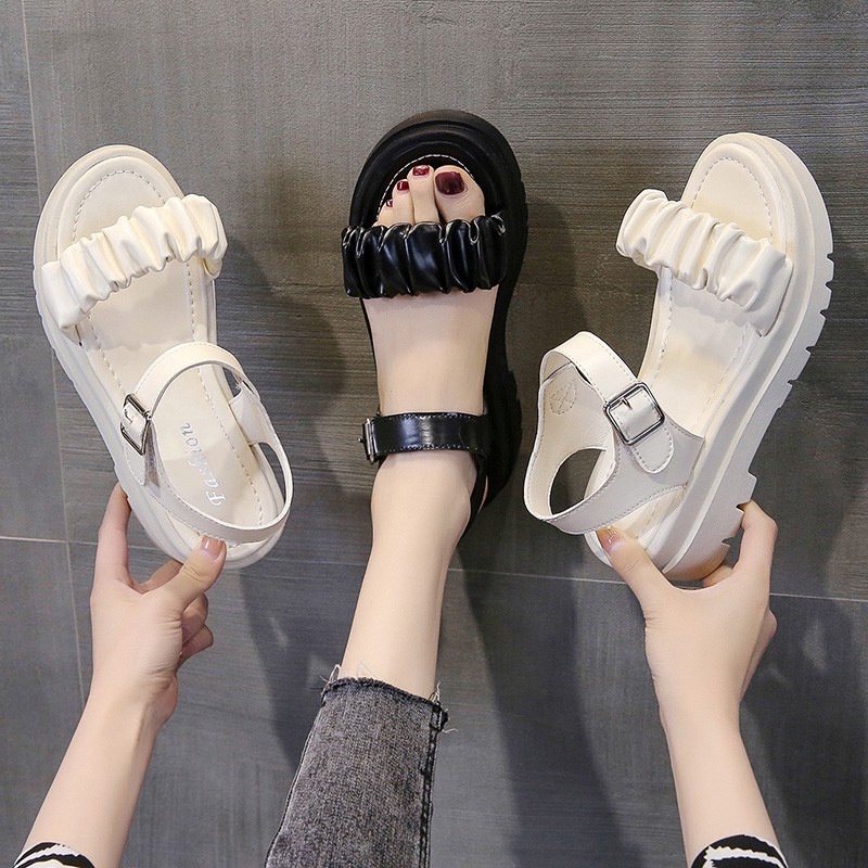 Giày Sandal Đế Dày Phong Cách Thời Trang Mới 2022 Dành Cho Nữ