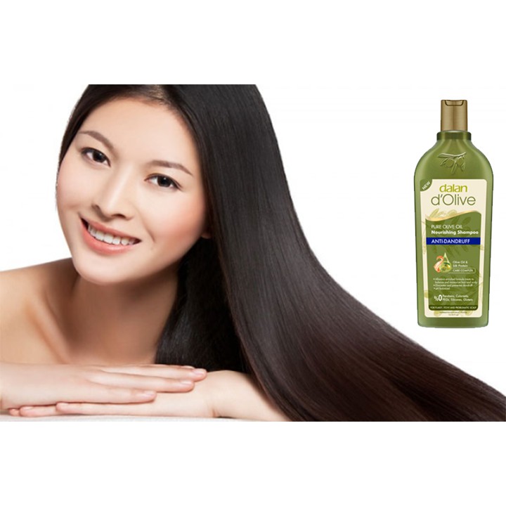 Dầu Gội Ngăn Ngừa Gàu DaLan d'Olive Nourishing Shampoo Anti Dandruff 400ml