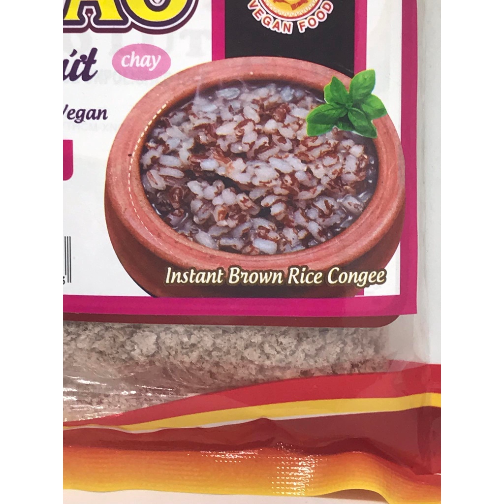 Cháo Gạo Lức Chay Âu Lạc - Gói 40g
