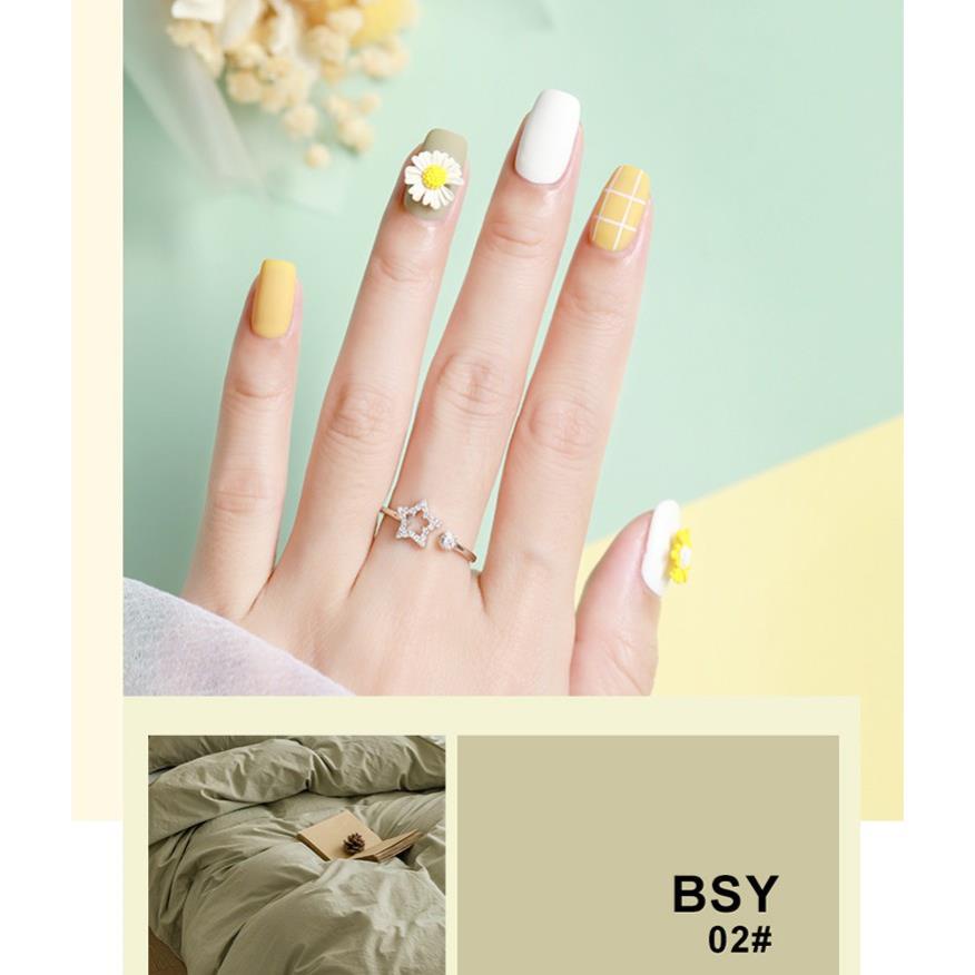 Sơn Gel AS vỏ đen Mã BSY ( Cam Kết Chính Hãng - làm khô sơn gel bằng máy hơ uvled )