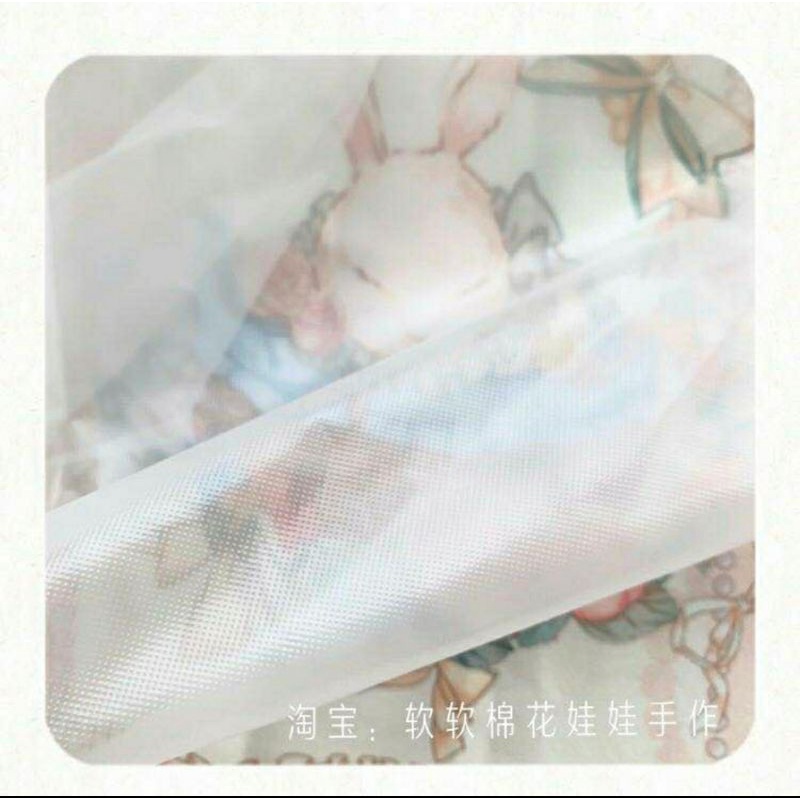 💧Nilong in mẫu thêu tự tan trong nước