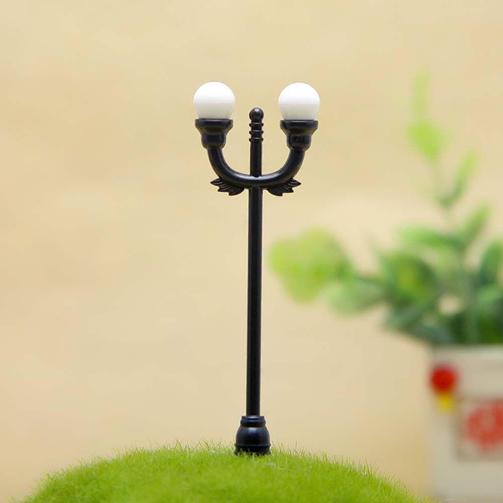 HARRIETT Đèn Đường Mini Bằng Nhựa Trang Trí Sân Vườn