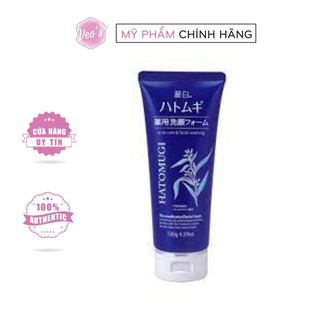 Sữa rửa mặt ngăn ngừa mụn Hatomugi Acne Care & Facial Washing