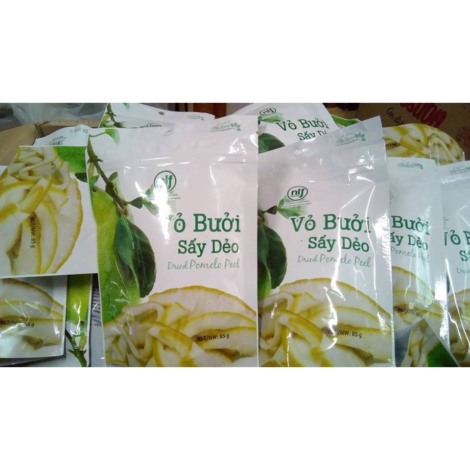 Mứt Vỏ Bưởi Sấy Dẻo Nông Lâm Food hộp 200g