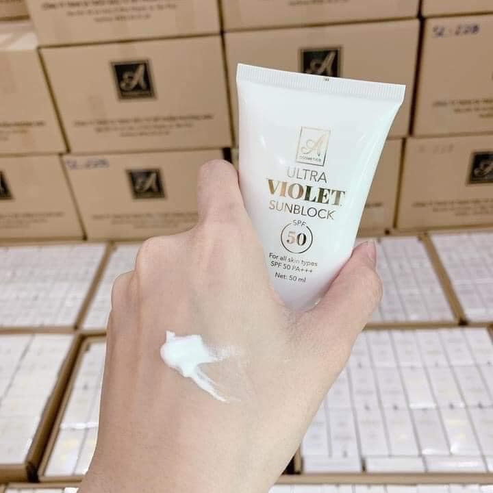 [Chính hãng] Kem chống nắng Ultra Violet A Cosmetics mỹ phẩm Phương Anh