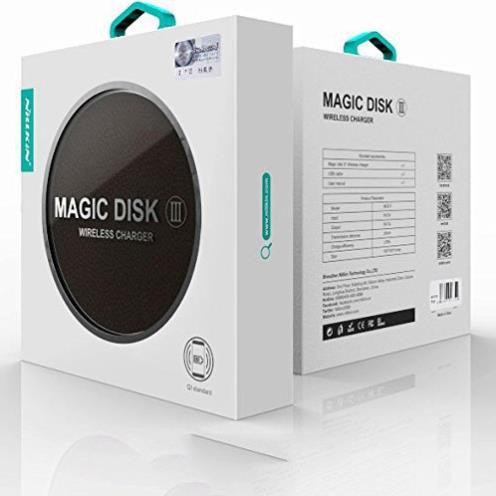 Đế sạc không dây sạc nhanh Nillkin Magic Disk III chuẩn không dây Qi quốc tế - Hàng chính hãng