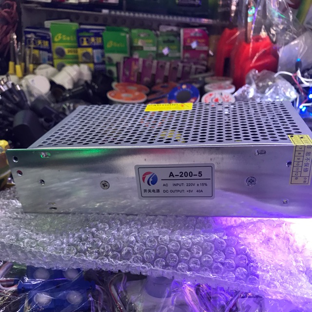 Nguồn tổ ong 5v40a.