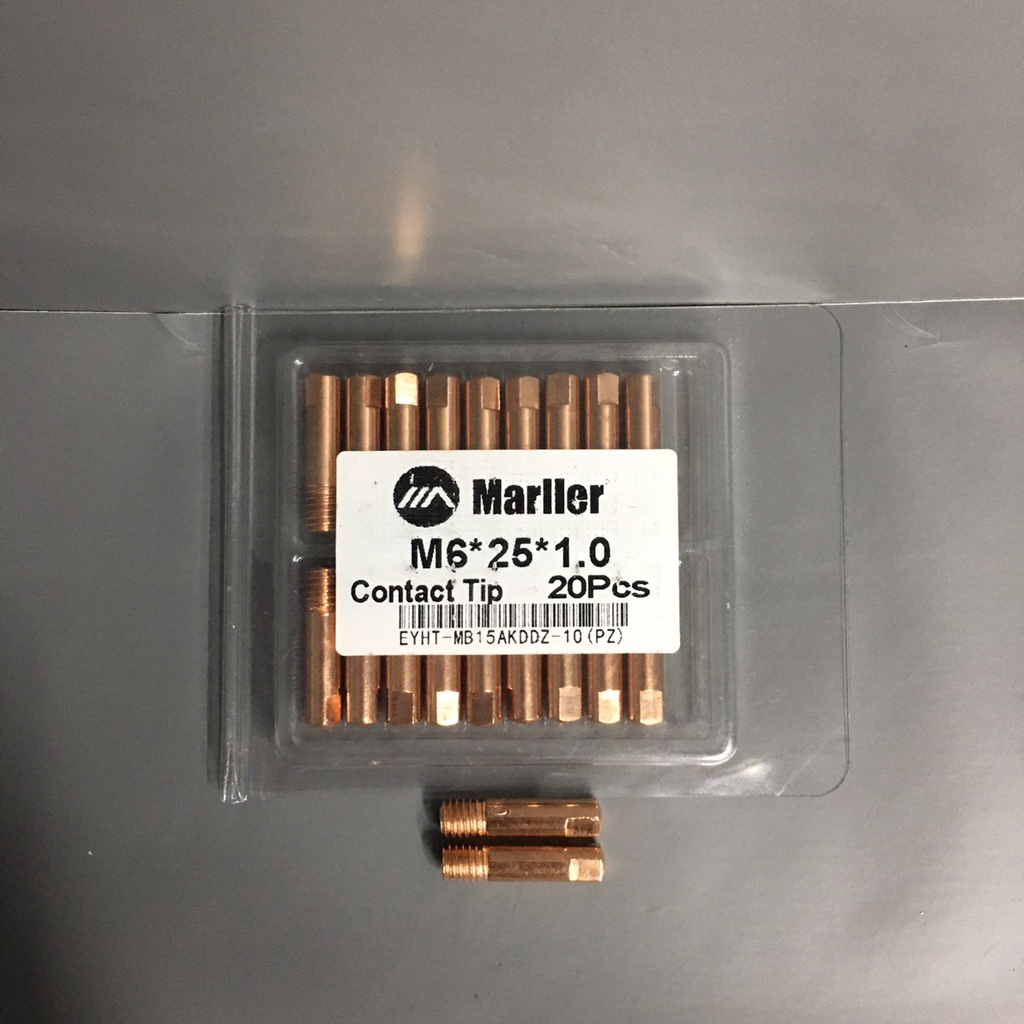 Bép Hàn MIG 15AK Size M6x25x0.8mm - 1.0mm-1.2mm -