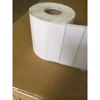 Decal giấy in tem nhãn mã vạch 50x30 cuộn 50m.