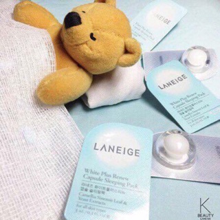 Viên mặt nạ ngủ Laneige White plus renew capsule sleeping pack