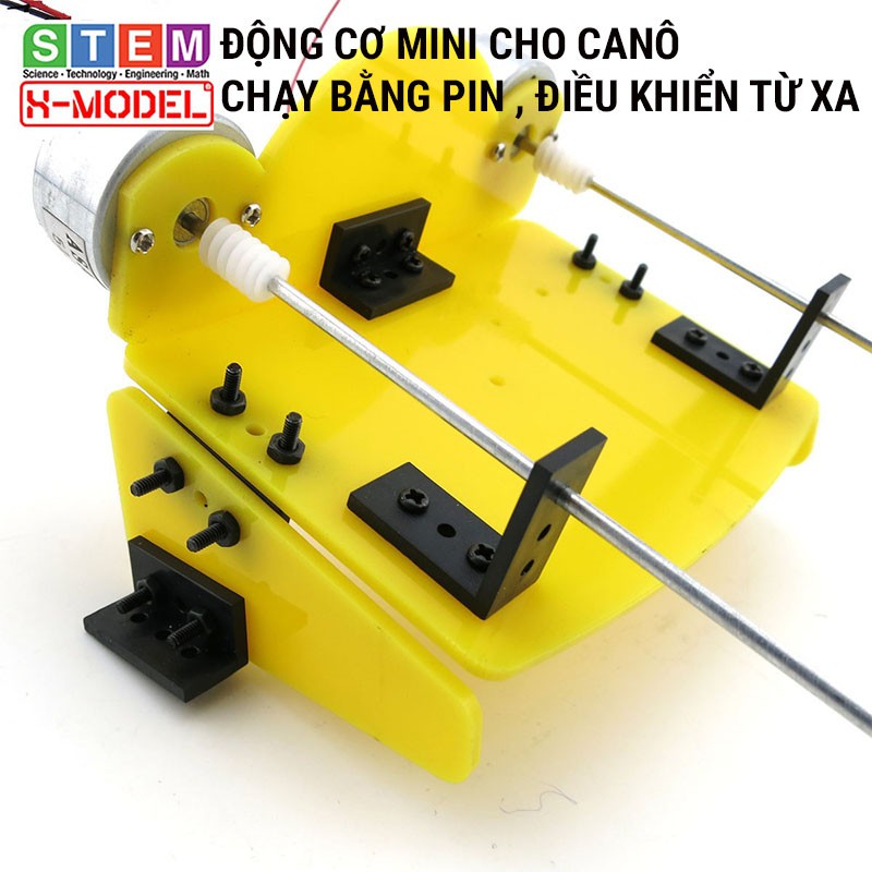 Đồ chơi thông minh,sáng tạo STEM Mô hình Động cơ mini canô X-MODEL ST50 cho bé, Đồ chơi trẻ em DIY |Giáo dục STEM, STEAM