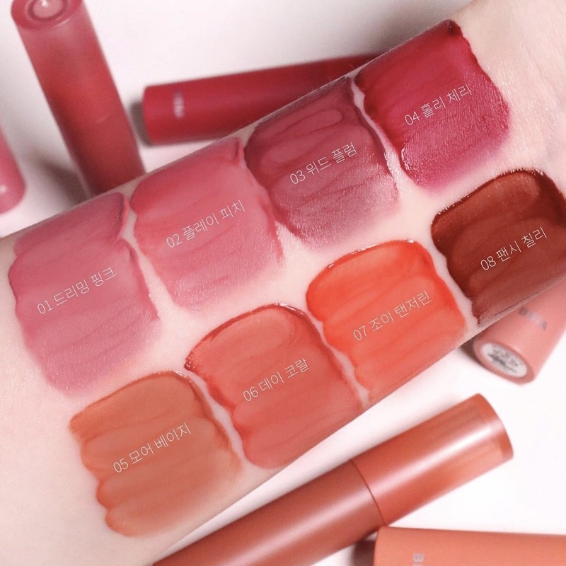 Son kem lì ẩm mịn, lâu trôi Bbia Sheer Velvet Tint