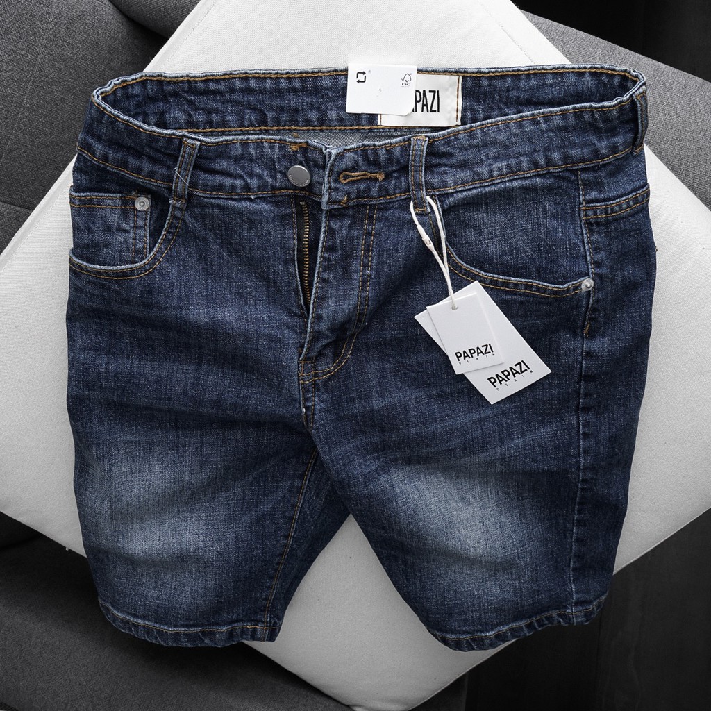 NEW IN | QUẦN JEAN NAM SHORT XANH ĐEN Cậu có đang tìm một chiếc quần tối màu? không phải đen? Giới thiệu mẫu Jean trơn x