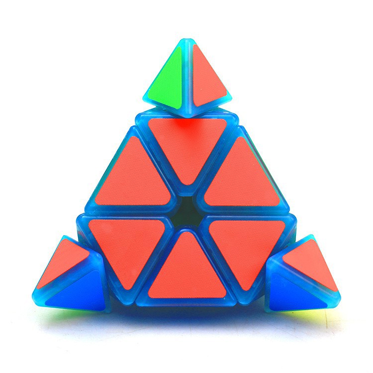 ❤️ HOTSALE ❤️ Đồ chơi Rubik Z-Cube DẠ QUANG phát sáng Pyramix Tam Giác HM0419 CAO CẤP