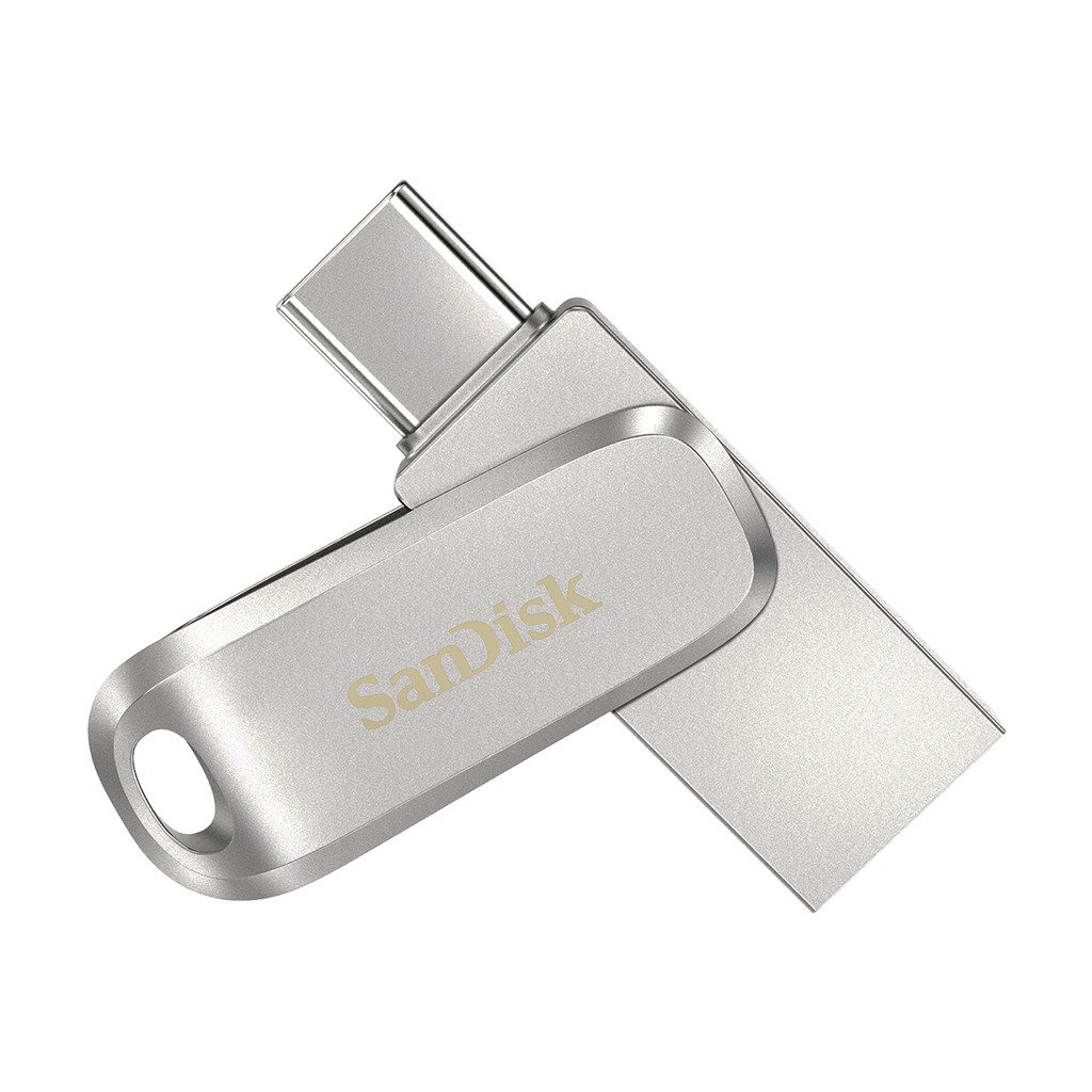 USB OTG 3.1 Gen 1 SanDisk 64GB SDDDC4 Ultra® Dual Drive Luxe USB Type-C upto 150MB/s vỏ kim loại tặng kèm đèn LED USB