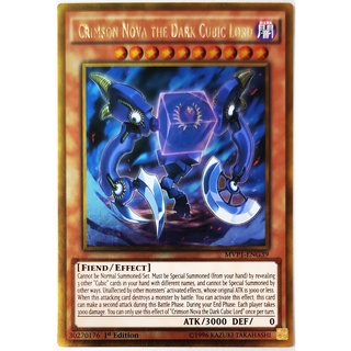 [Thẻ Yugioh] Crimson Nova the Dark Cubic Lord |EN| Gold Rare