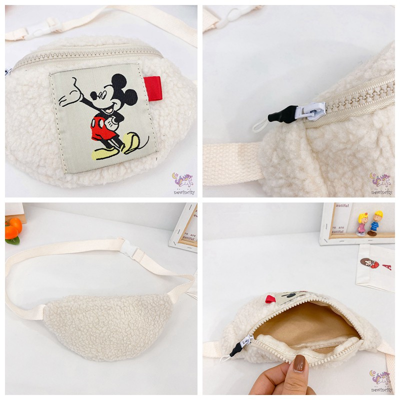 Túi Đeo Chéo Hoạ Tiết Hoạt Hình Đáng Yêu Cho Bé Gái