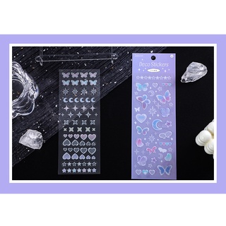 Sticker trang trí Decor Toploader - 2 tấm 1 set - Be Tiny Stationery