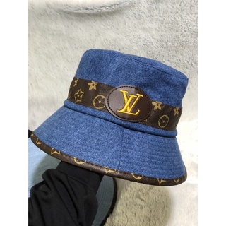 MŨ BUCKET VIỀN DA L V