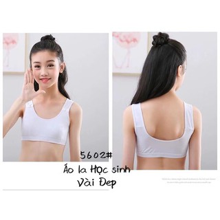 COMBO 3 ÁO LÁ, ÁO LÓT THÔNG HƠI HỌC SINH CÓ MÚT THÁO RỜI CO GIÃN THOẢI MÁI