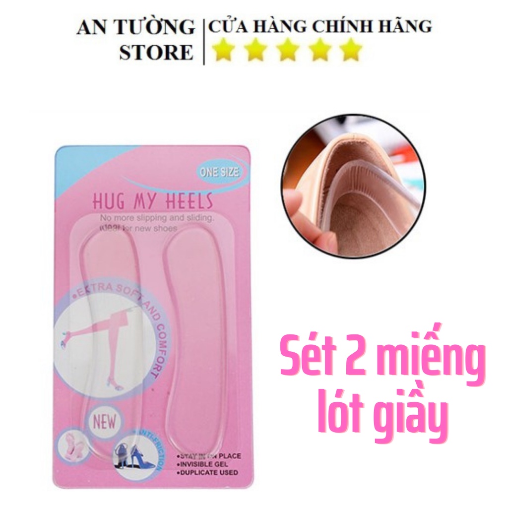 Set 2 miếng lót giày Silicon