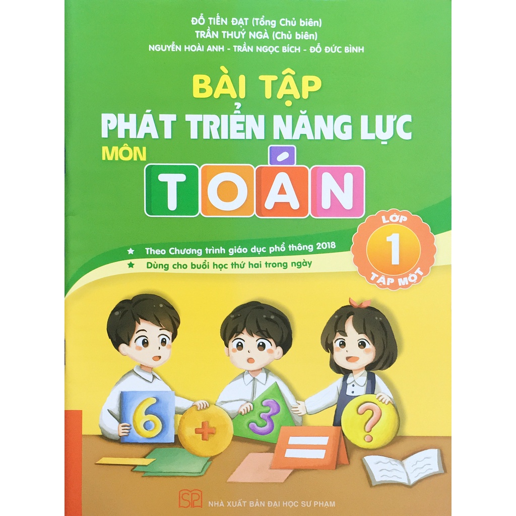 Sách - Bài tập phát triển năng lực môn toán lớp 1 - Tập 1