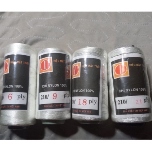 Chỉ Thả Diều, Nhợ Xây Dựng, Chỉ Xây Dựng, Dây Đan Lưới Đánh Cá hiệu mặt trời