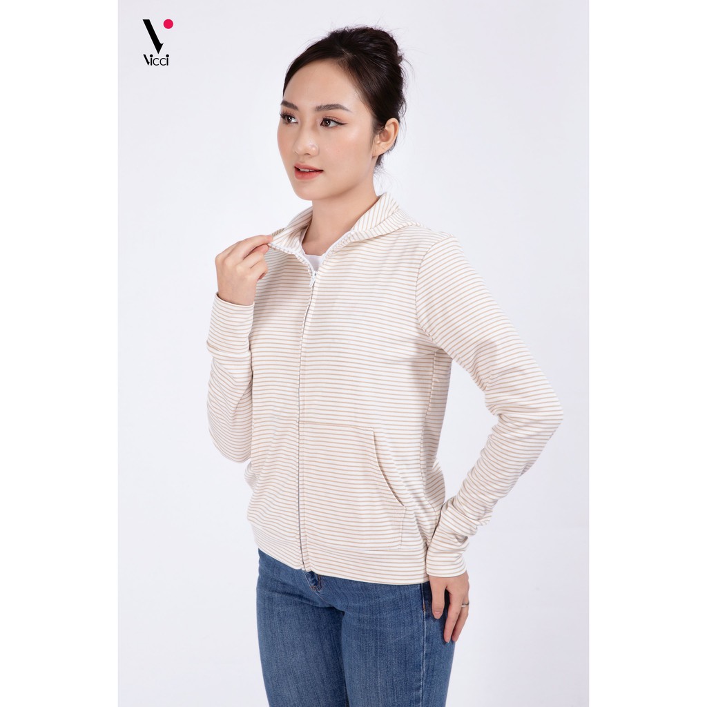 Áo khoác chống nắng nữ Vicci cao cấp làm mát, chống tia UV CN.68