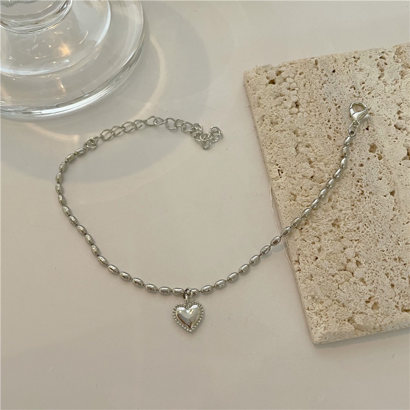 Vòng Tay Mặt Trái Tim Đơn Giản Thời Trang