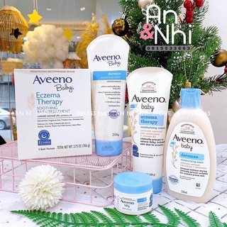 Bộ sản phẩm aveeno chàm sữa