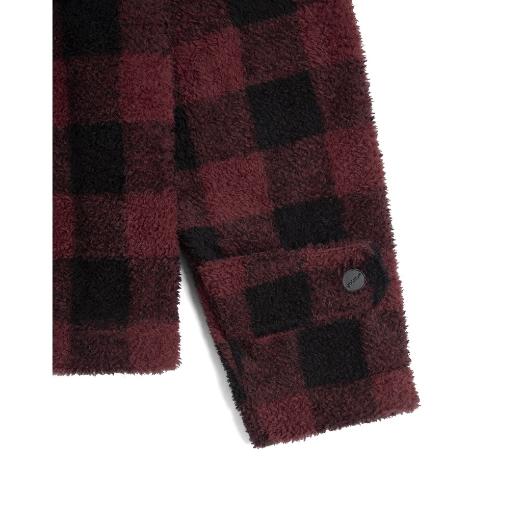 Áo sơ mi chui đầu "GOLDIE FLEECE PULLOVER" chất liệu lông cừu nhẹ