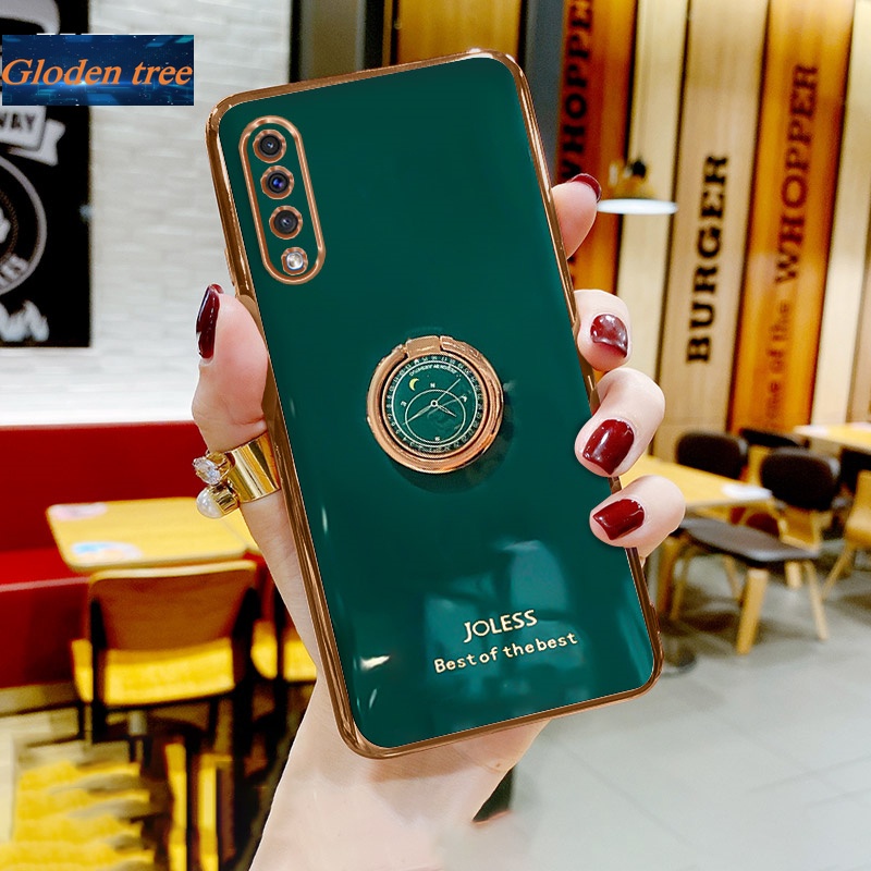 Ốp lưng mạ chống rơi cho Samsung Galaxy A10 A20 A30 A50 A70 A10S A20S A50S A70S Ốp lưng phong cách n