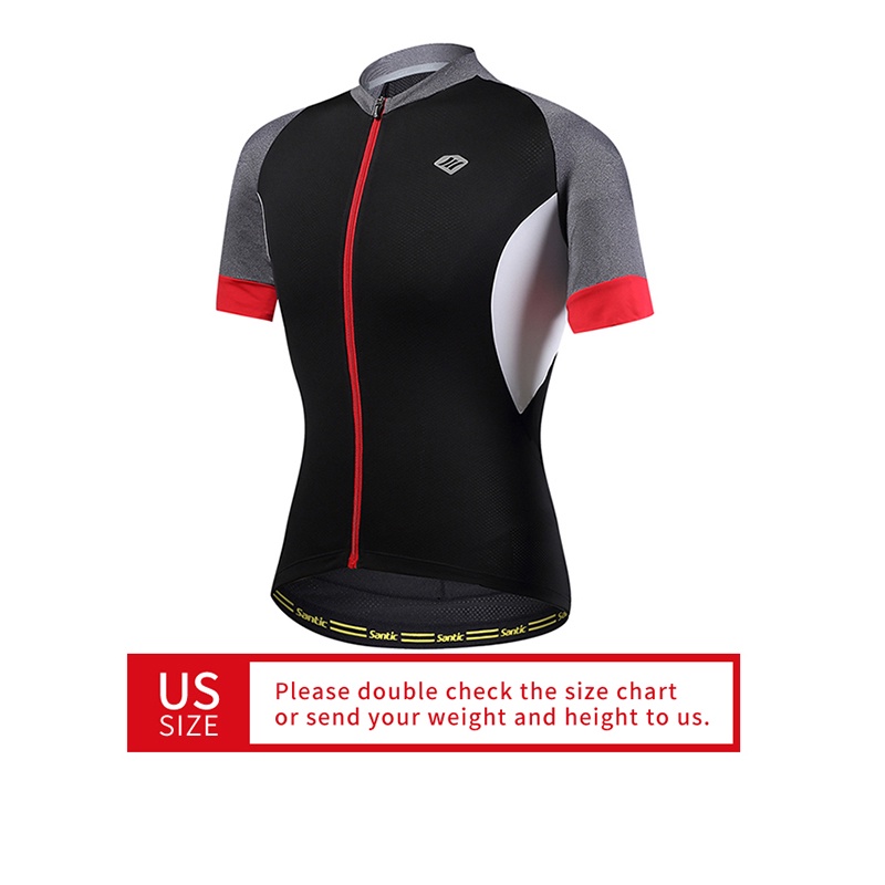 Santic Áo Jersey chất lượng cao tay ngắn đi xe đạp leo núi MTB đường trường thời trang dành cho nam KJ6301