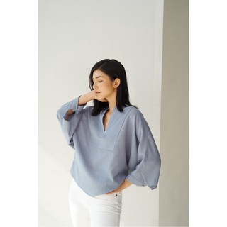 Áo cổ V lanh 2ND DATE TOP029MG