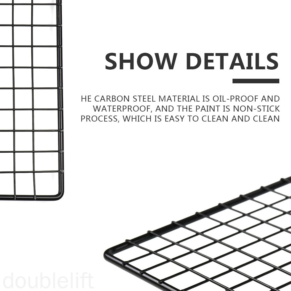 Vỉ nướng BBQ bánh chống dính hai lớp kiểu lớn tiện lợi dành cho nhà bếp