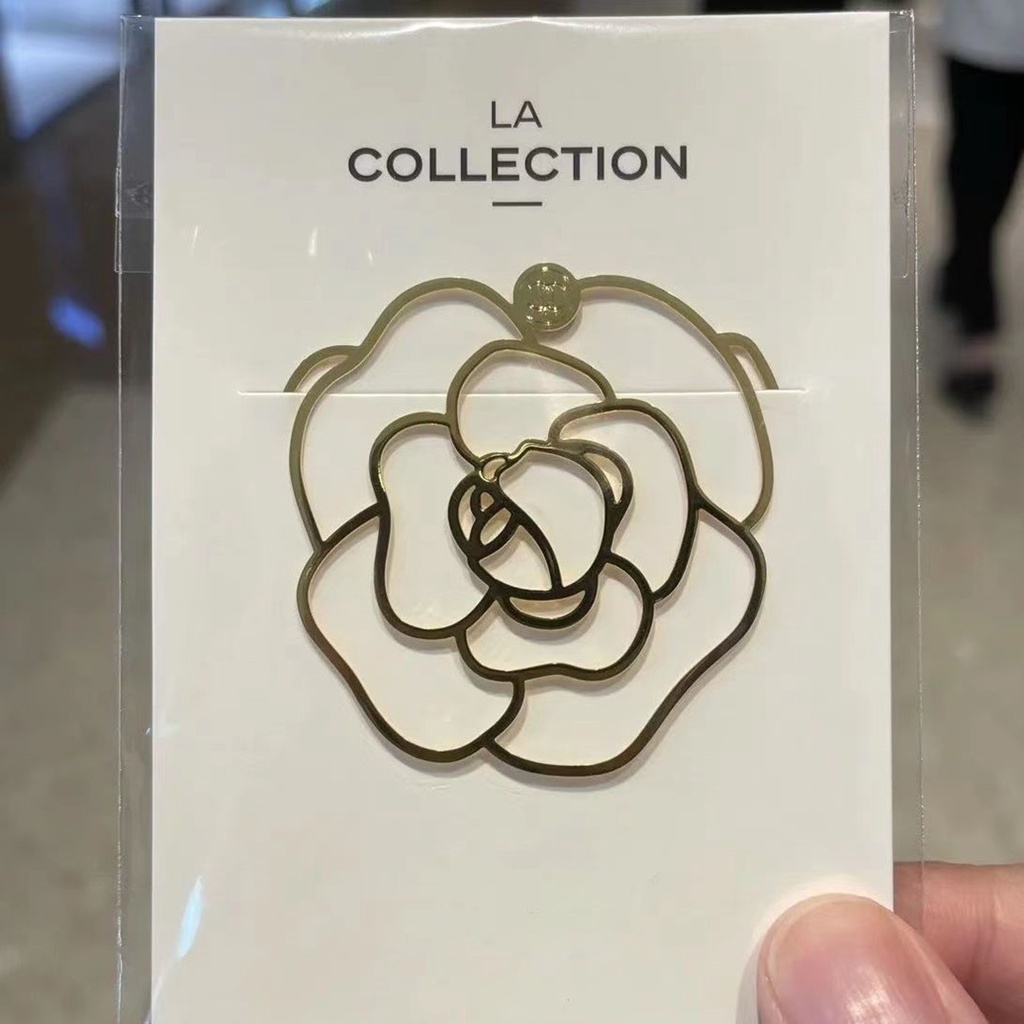 Thẻ Đánh Dấu Sách Hình Hoa Trà