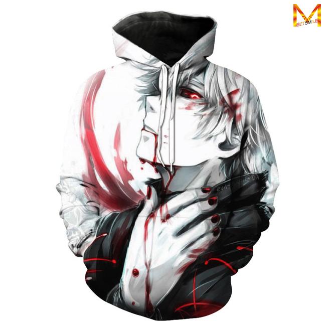 Áo hoodie nam nữ in hình nhân vật anime Nhật Bản