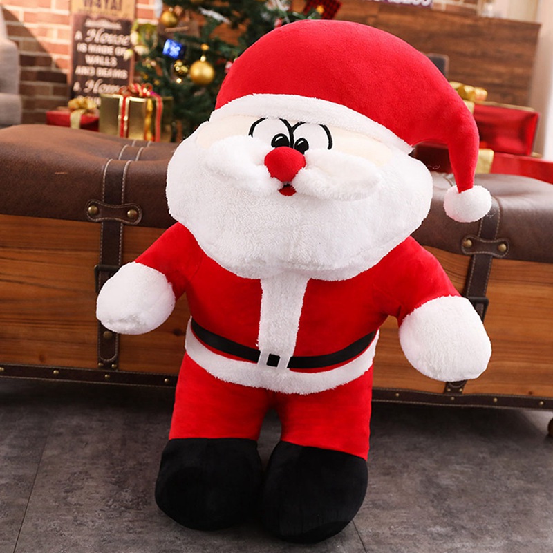 Búp bê nhồi bông hình ông già Noel dễ thương