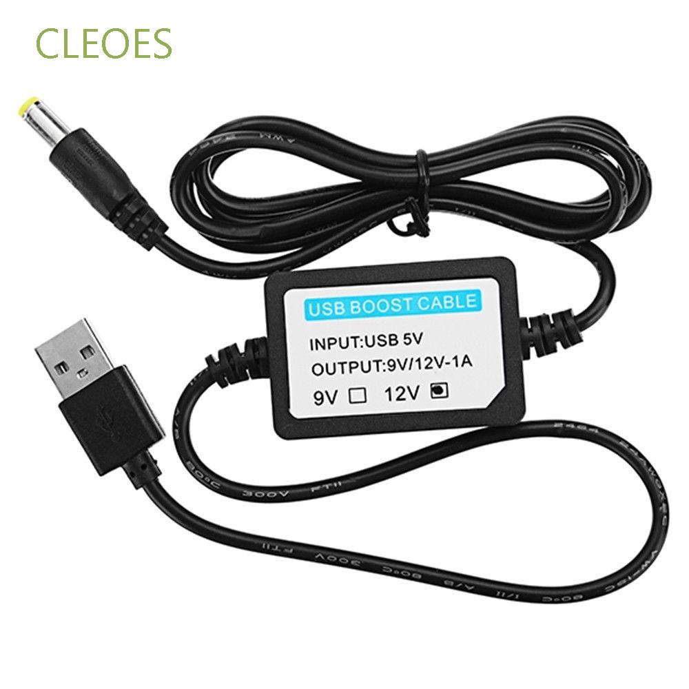 Dây cáp điện tăng áp chuyển đổi nguồn đIện DC 5V sang 12V 1.3m 1A có nhiều màu