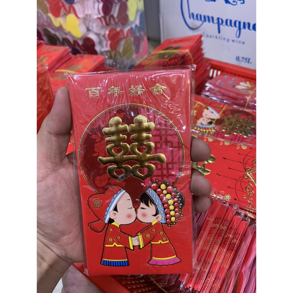 BAO LÌ XÌ ĐÁM CƯỚI - BAO LÌ XÌ TRAO DUYÊN BƯNG QUẢ