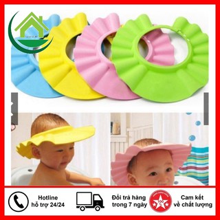 MŨ ĐỘI ĐẦU CHẮN NƯỚC CHO BÉ
