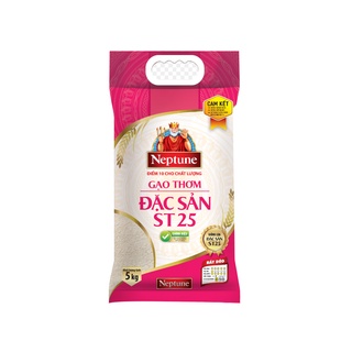 Gạo thơm đặc sản neptune st25 - 5kg