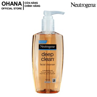 Sữa Rửa Mặt Neutrogena Deep Clean Facial Cleanser 150ml