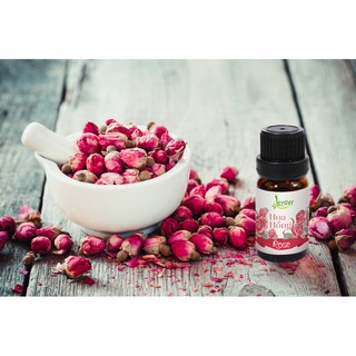 Tinh dầu thiên nhiên Leviter - Rose - Hoa hồng tặng kèm dầu massage hoa hồng 100ml