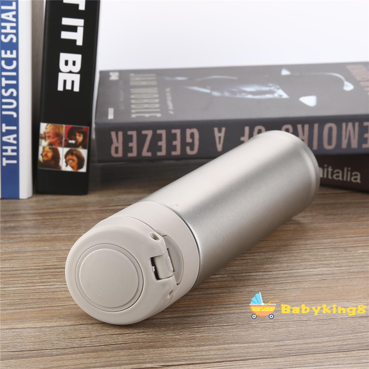 AA-Stainless Steel Travel Water Bottle 0.5L Water Mug Bottle Cup Thermos