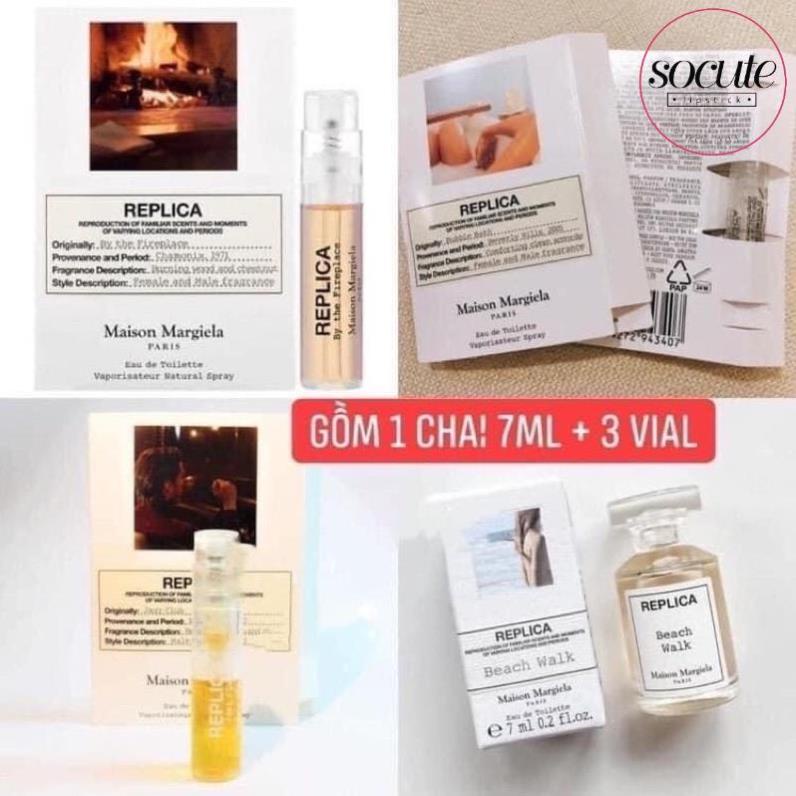 Set Nước Hoa Replica Beach Walk 4 Món - Birthday Gift Maison Margiela Set